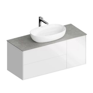 Тумба под раковину Kerama Marazzi Plaza Modern PLB.M.120.3\WHT.V 120 см белый